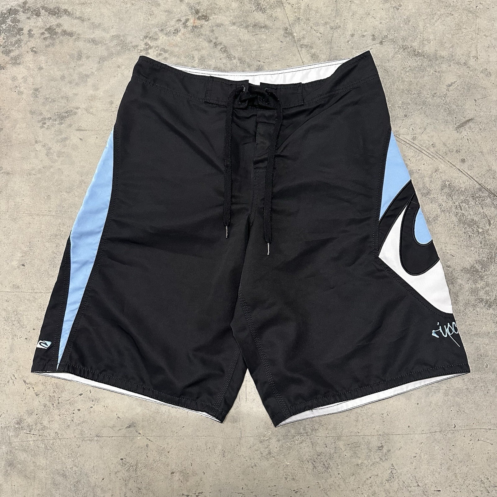 Vintage 2000s Y2k Rip Curl Board Shorts Swim Trunks Size 34 Beach Surfing